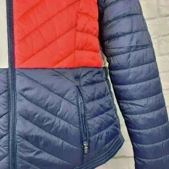 Tommy Hilfiger Sport Womens Puffer Jacket Sz L - Picture 8 of 12